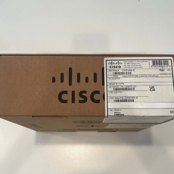 Cisco Catalyst CW9166I-B 9166I AP Indoor Wireless AP WiFi 6E NEW Sealed Box - Picture 1 of 5